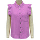 European And American Style Sleeveless Denim Jacket For Women EX-STOCK Canada 