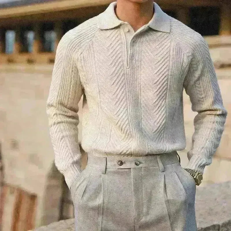 Formal Fall Winter Thermal Base Sweater for Men - EX-STOCK CANADA