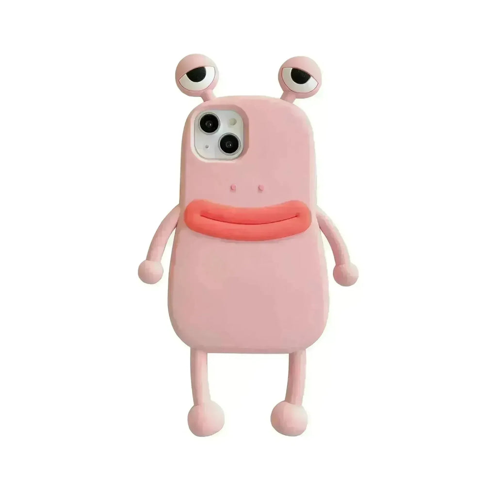 Cute Frog Cartoon Shockproof Bumper Phone Case for Girls - EX-STOCK CANADA