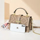 Vintage Printed PVC leather Shoulder Crossbody Bag for women - EX-STOCK CANADA