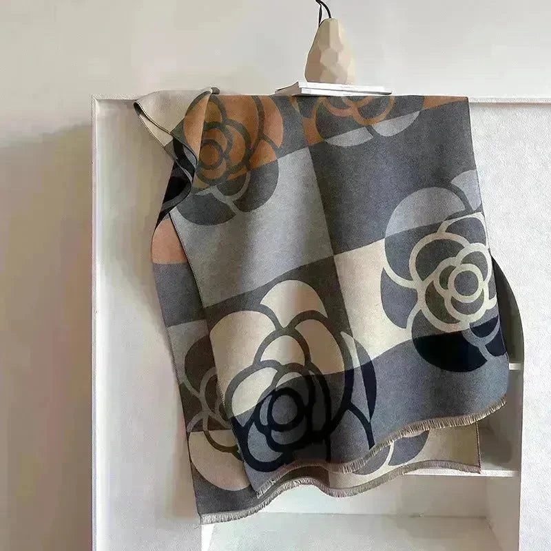 Cashmere Dual-use Warm Winter Vintage Scarf Women - EX-STOCK CANADA