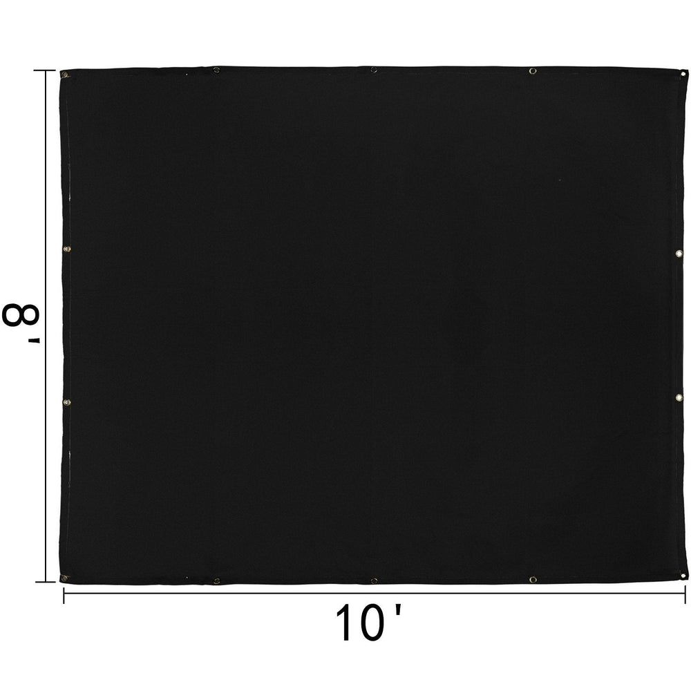 8 X 10 Ft Welding Blanket Black Fiberglass Blanket Portable Fiberglass Fire Retardant Blanket Welding Mat Welding Fireproof Thermal Resistant Insulation With Carry Bag EX-STOCK