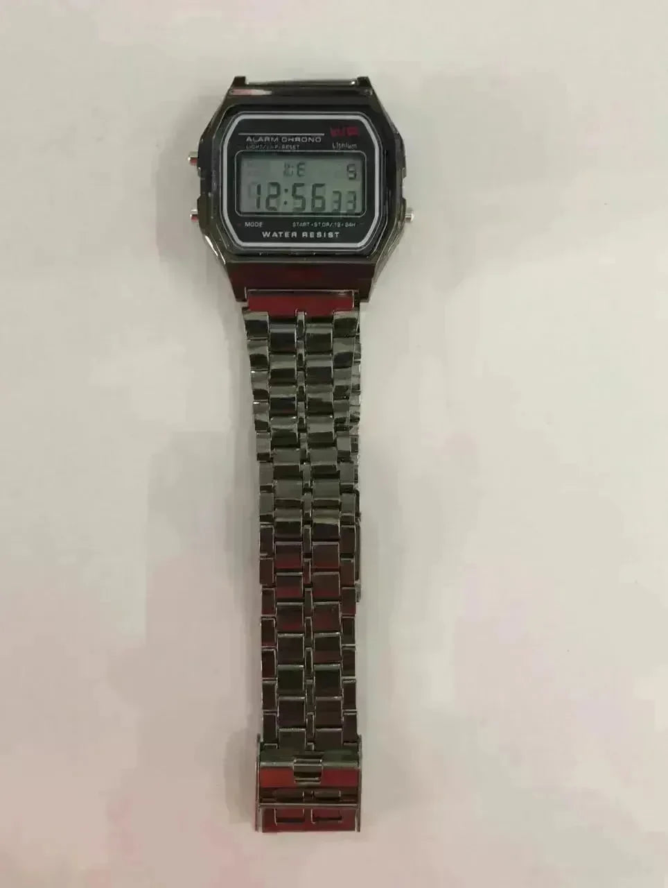 WR F91W Stainless Steel chain Electronic Watch - EX-STOCK CANADA