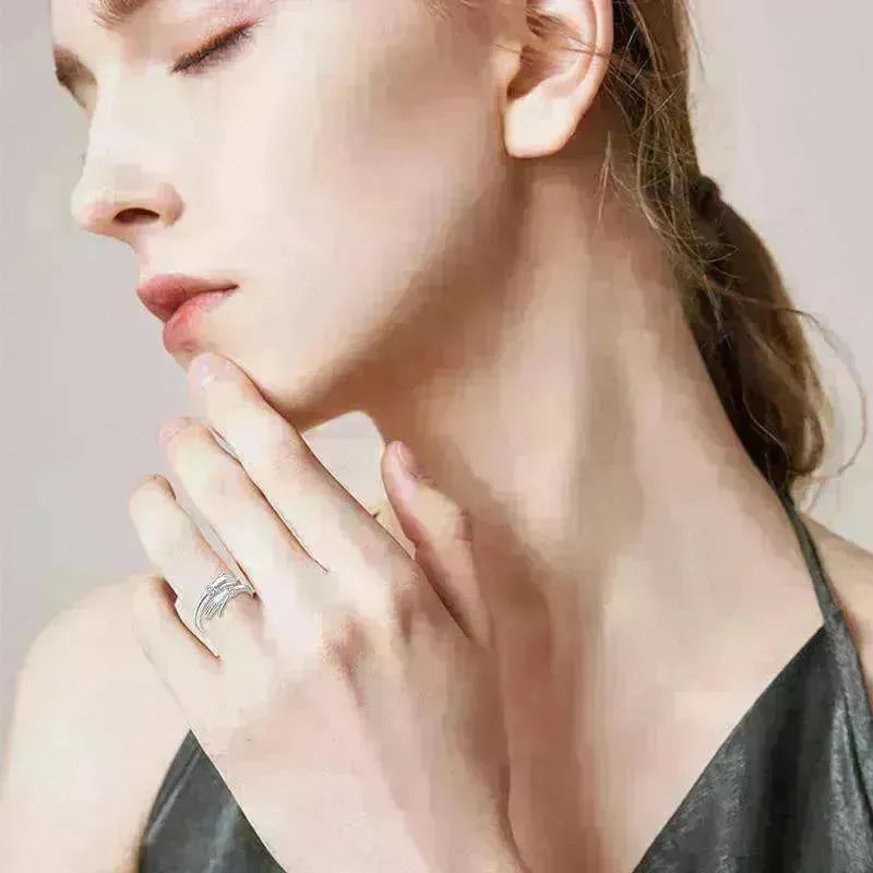 Adjustable Inspire Hand Open Ring - EX-STOCK CANADA
