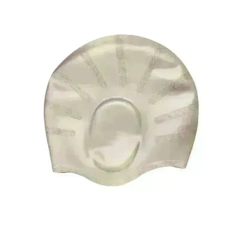 Adults Swimming Silicone Unisex Long Hair Waterproof Caps - EX-STOCK CANADA