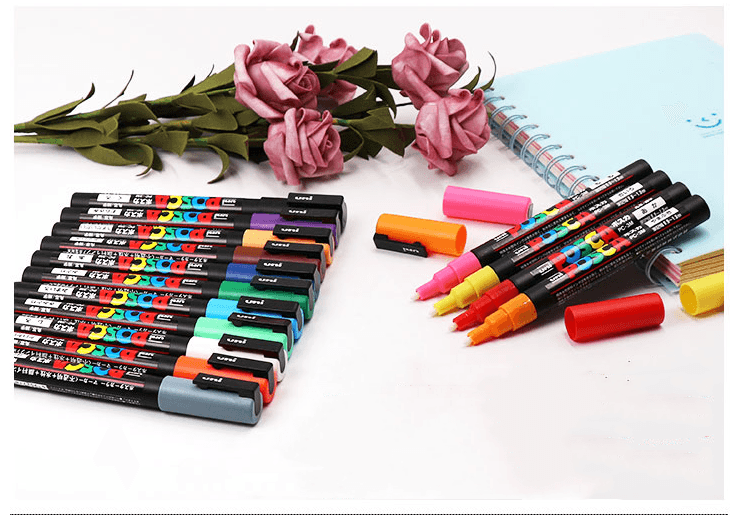 Advertising Pen Doodle 0.9 Acrylic Marker 8 Colors Set - EX-STOCK CANADA
