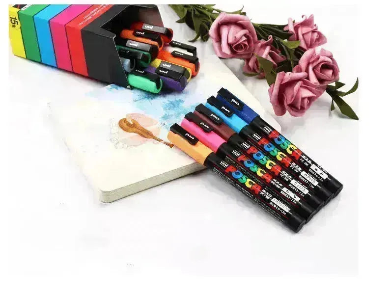 Advertising Pen Doodle 0.9 Acrylic Marker 8 Colors Set - EX-STOCK CANADA