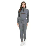 Leisure Jogging Surgical Gown Split Hospital Surgical Gown Stretch Nurse Suit EX-STOCK