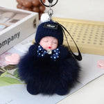 Cute Sleeping Doll Plush Doll Keychain Pendant Backpack Handbag Wallet Accessories - EX-STOCK CANADA