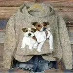 Digital Printing Dog Pattern Sweater Men - EX-STOCK CANADA