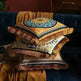 Pillow Sofa High-grade Sense Tassel Light Luxury style-gold rimmed Pillows - EX-STOCK CANADA
