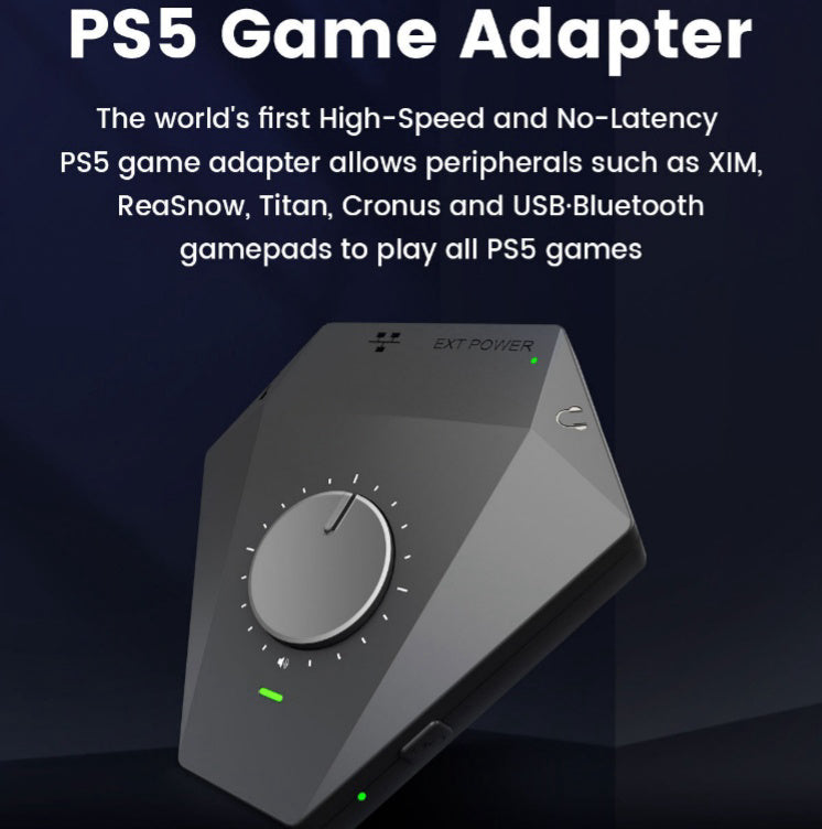 PS5 Game Keyboard Mouse Converter P5 Adapter Macro Custom Button EX-STOCK Canada 