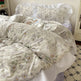 Four-piece Bed Set Washed Cotton Duvet Cover Sheets EX-STOCK Canada 