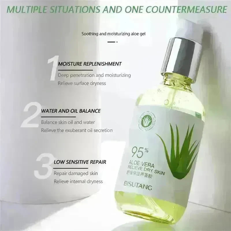 Aloe Gel Moisturizing Lotion Facial Cream Perfectly Plain Moisturizing And Smooth Skin Care Products - EX-STOCK CANADA