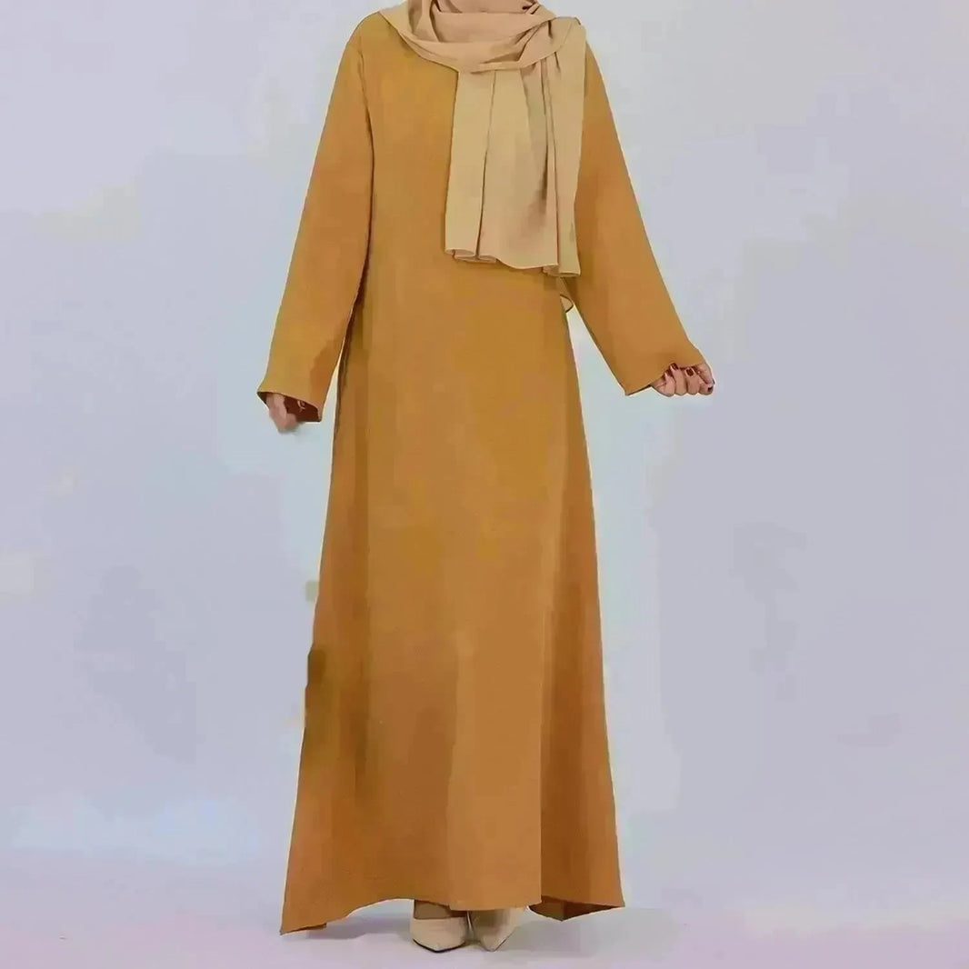 Amazon Middle East Dubai Turkey Multi-color Plus Size Women's Dress - EX-STOCK CANADA