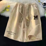 American High Street Fashionable Large Trunks Loose Sports And Leisure Middle Pants - EX-STOCK CANADA