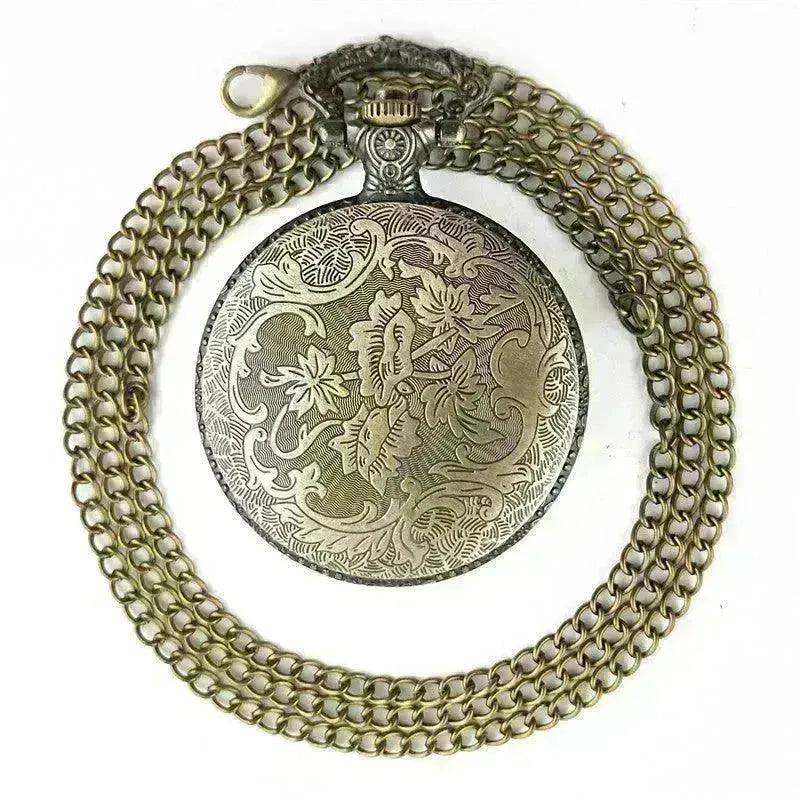 Antique Large Bird Arrow Vintage Pocket Watch - EX-STOCK CANADA