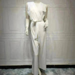 Arab Cardigan Coat Chiffon Patchwork - EX-STOCK CANADA