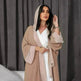 Arab Cardigan Coat Chiffon Patchwork - EX-STOCK CANADA