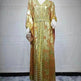 Arab Chiffon Bronzing Robe Containing Belt Dress - EX-STOCK CANADA