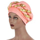 Arab Double Sequined Turban Hat - EX-STOCK CANADA