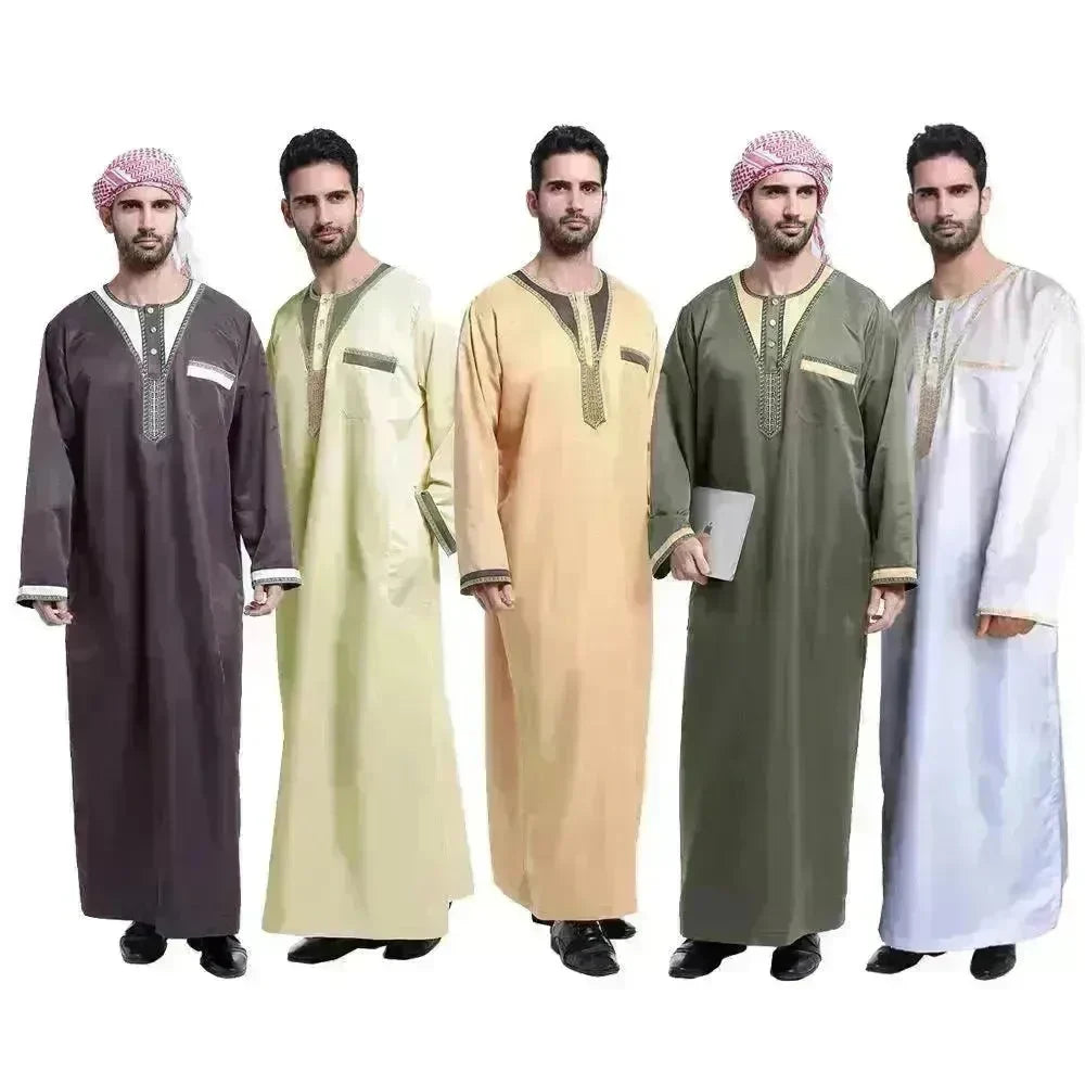 Arab Dubai Middle Eastern Men's Robe - EX-STOCK CANADA