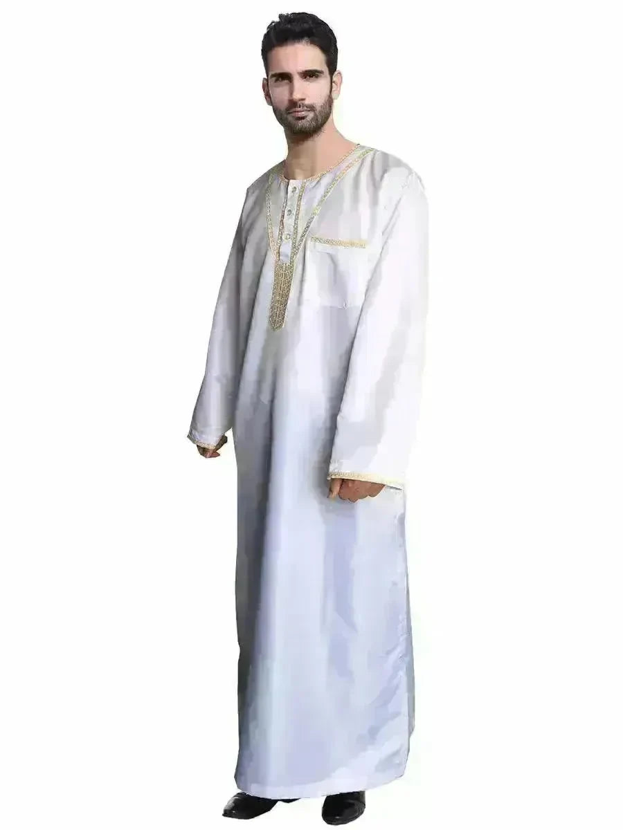 Arab Dubai Middle Eastern Men's Robe - EX-STOCK CANADA