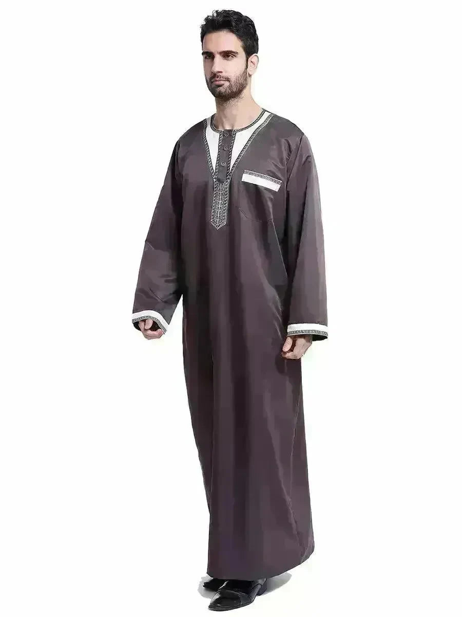 Arab Dubai Middle Eastern Men's Robe - EX-STOCK CANADA