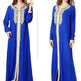 Arab Embroidered Lace Dress Dress - EX-STOCK CANADA