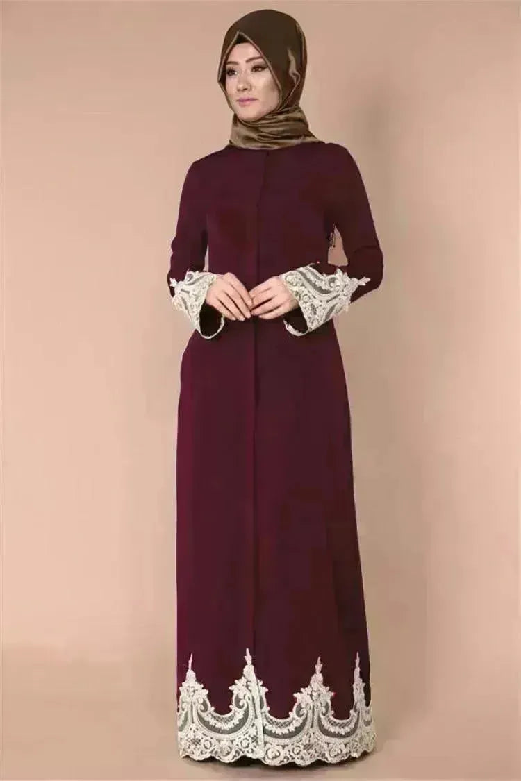 Arab lace robe - EX-STOCK CANADA