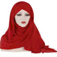Arab Lady Fashion Patch Hijab - EX-STOCK CANADA