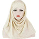 Arab Lady Fashion Patch Hijab - EX-STOCK CANADA