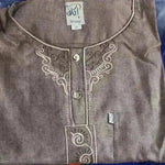 Arab Men's New Cotton Hemp Embroidery Liturgy Embroidered Hui Men's Suit Two Piece Wholesale - EX-STOCK CANADA