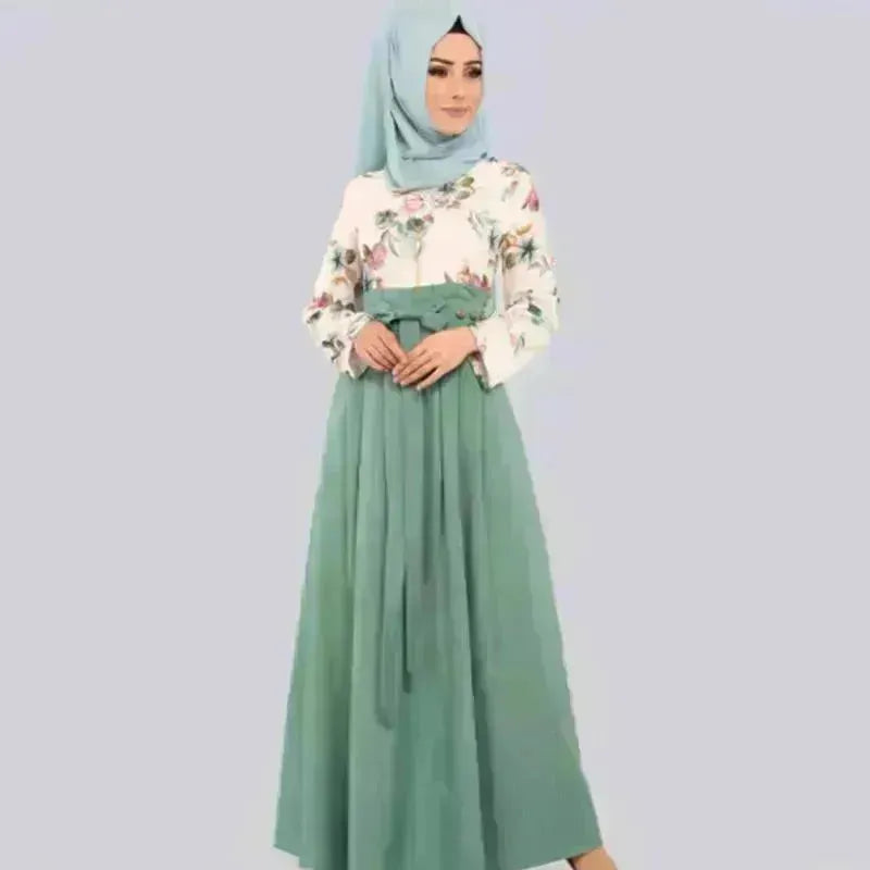 Arab Print Dress Arab Hot Style - EX-STOCK CANADA
