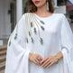 Arab Robe Abaya Embroidered Women's Robe Evening Gown - EX-STOCK CANADA