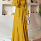 Arab Solid Color Women's Clothing Dress - EX-STOCK CANADA