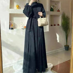 Arab Solid Color Women's Clothing Dress - EX-STOCK CANADA