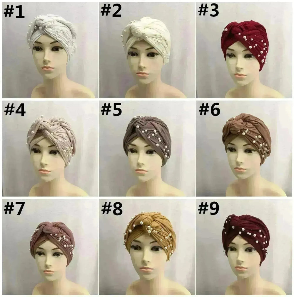 Arab turban hat cotton jersey turban hat - EX-STOCK CANADA