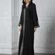 Arab Turkey Women Side Slit Fashion Abaya Robe - EX-STOCK CANADA