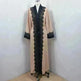 Arab Women's Lace Dress Cardigan Robe - EX-STOCK CANADA
