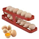 Automatic Scrolling Egg Rack Holder Storage Box Egg Basket Container Organizer Rolldown Refrigerator Egg Dispenser For Kitchen Gadgets - EX-STOCK CANADA