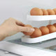 Automatic Scrolling Egg Rack Holder Storage Box Egg Basket Container Organizer Rolldown Refrigerator Egg Dispenser For Kitchen Gadgets - EX-STOCK CANADA
