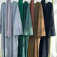 Autumn And Winter Casual Cardigan Abaya Dress for Arab Dubai Turkey Middle East Women - EX-STOCK CANADA