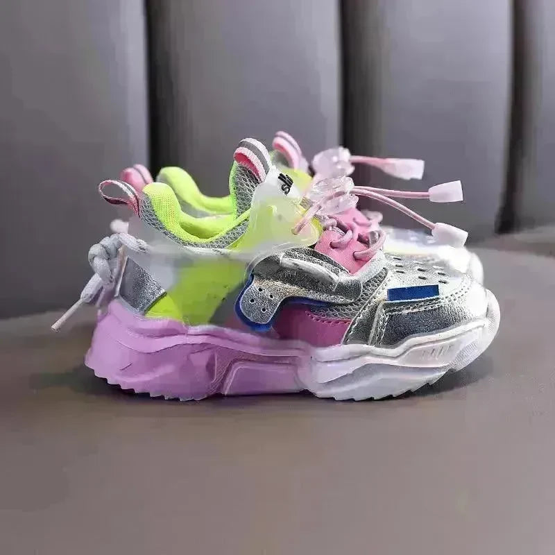 Autumn Baby Girls Boys Casual Shoes Soft Bottom Non-slip Breathable Outdoor Fashion for Kids Sneakers Children Sports Shoes - EX-STOCK CANADA