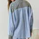Autumn Women's Clothing Casual Homewear Plaid Shirt Outfit - EX-STOCK CANADA