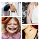 Halloween Horror Party Party Makeup Decoration Mouth Tattoo Stickers - EX-STOCK Canada