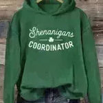 Top de sudadera de sudadera con capucha digital de impresión para mujeres