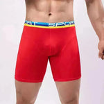 Anti-ropa Seda de seda transpirable Midway Boxer Beach Swimming Sear