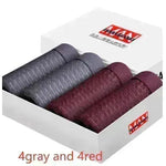Boxed 4pcs Lot SKY HERO Mens Boxer Brief underwear Short pant men