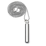 Silver Ball Chain Pendant Necklace for men - EX-STOCK CANADA